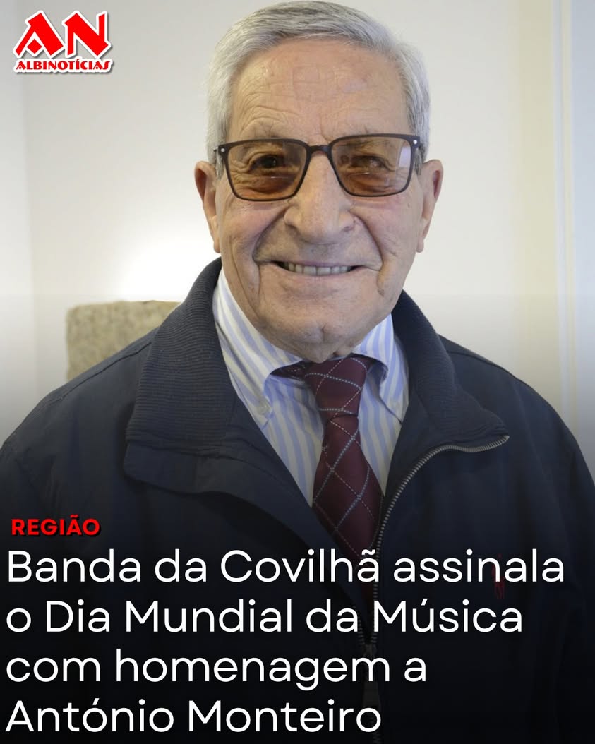 A Banda da Covilhã assinala, no próximo dia 1 de outubro, o Dia Mundial da Música com uma cerimónia dedicada a António M...