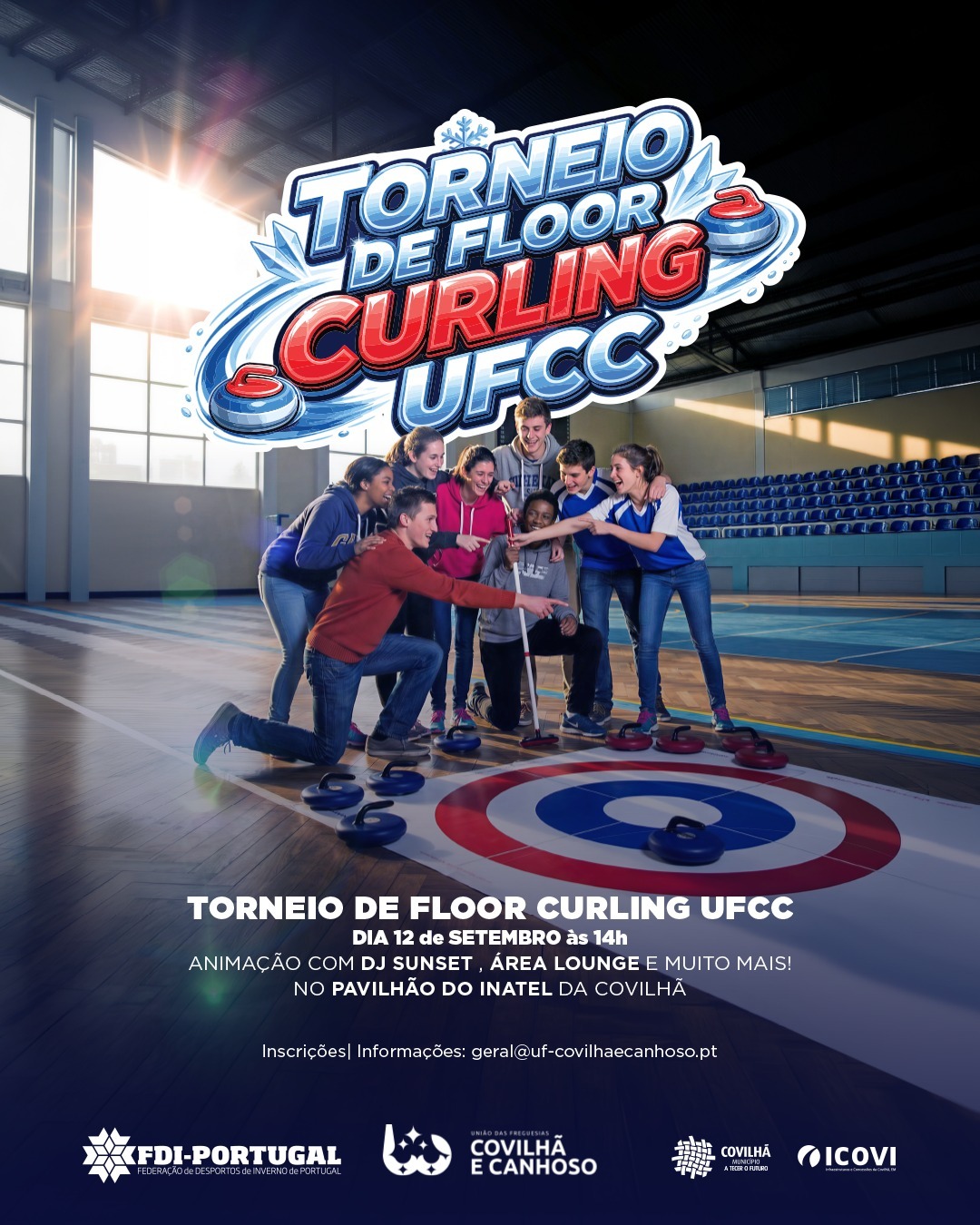 “Floor Curling” chega à Covilhã com torneio aberto à comunidade