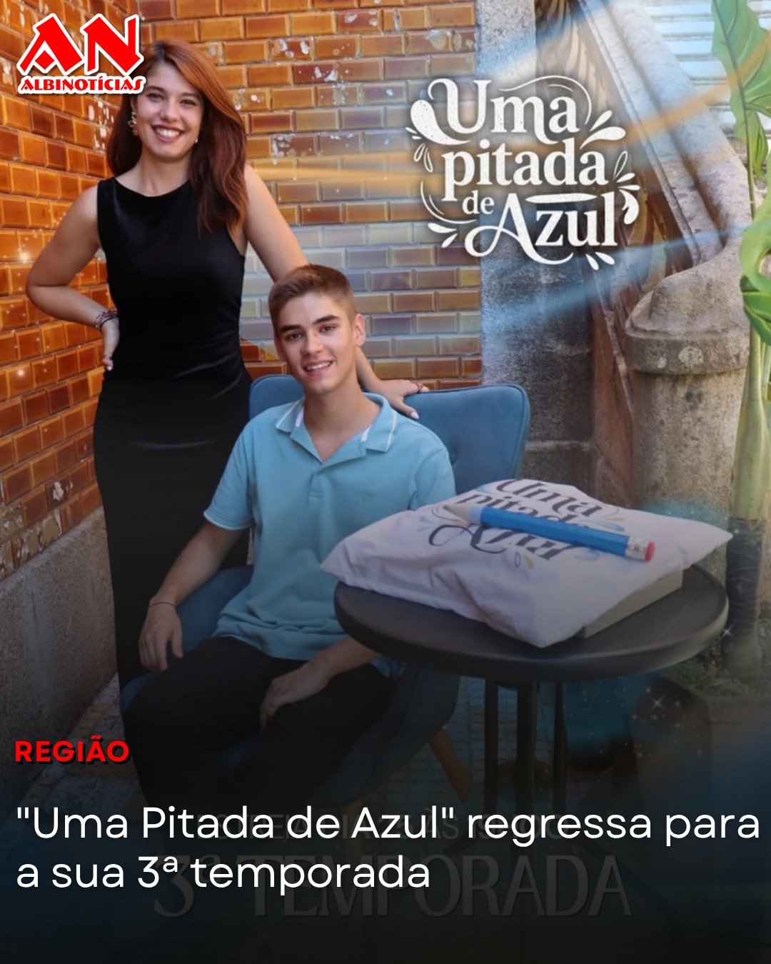 "Uma Pitada de Azul" regressa para a sua 3ª temporada