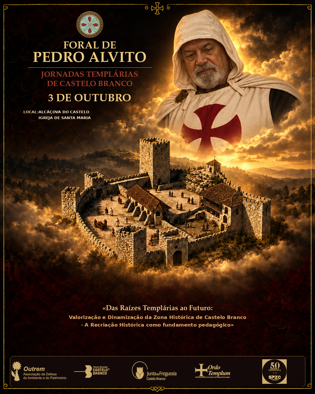 Castelo Branco revive legado templário com jornadas históricas no castelo