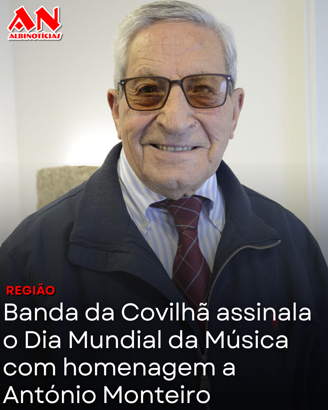 Banda da Covilhã homenageia António Monteiro no Dia Mundial da Música