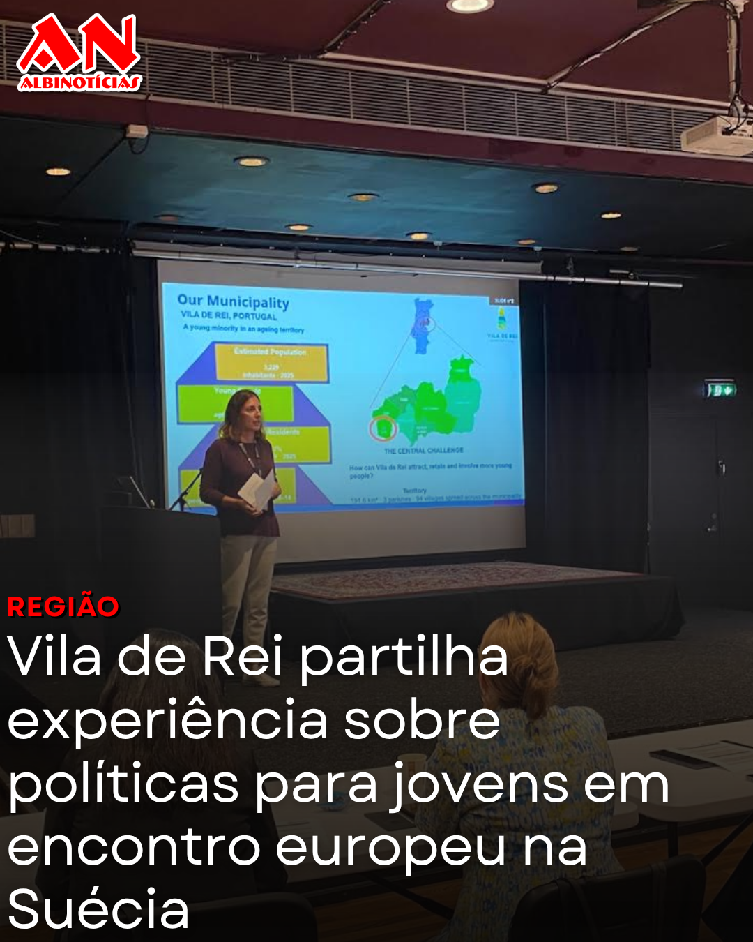 Vila de Rei partilha experiência sobre políticas para jovens em encontro europeu na Suécia