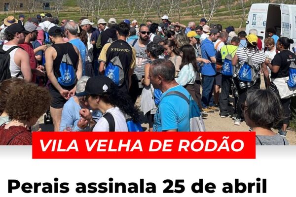 Vila Velha de Ródão: Perais assinala 25 de abril com muita animação