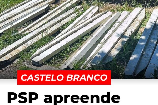 Castelo Branco: PSP apreende material furtado