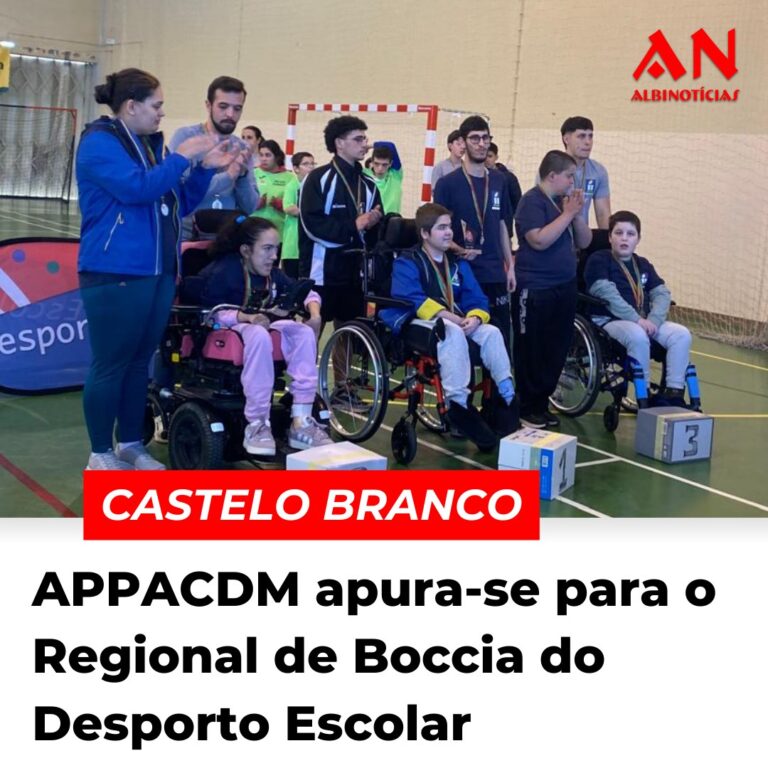 Castelo Branco: APPACDM apura-se para o Regional de Boccia do Desporto Escolar