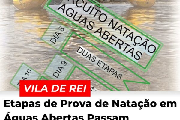 Vila de Rei: Etapas de Prova de Natação em Águas Abertas Passam por Vários Concelhos da Região