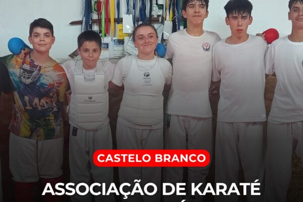 Castelo Branco: Associação de Karaté patrocina estágio com campeão mundial