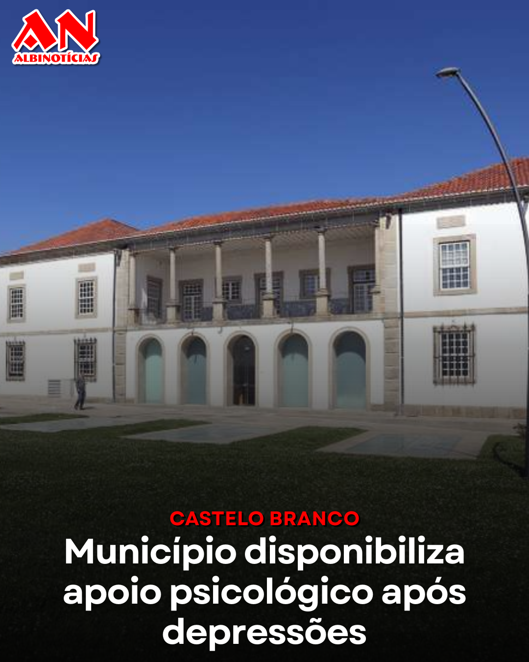 Castelo Branco disponibiliza apoio psicológico após depressões Kristin e Leonardo