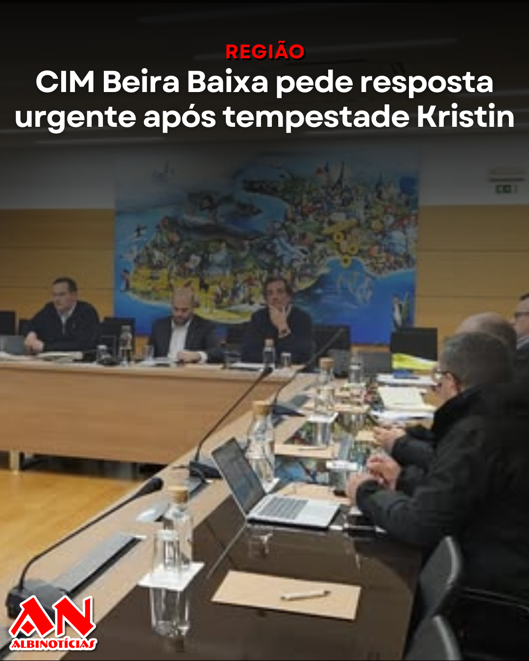 CIM Beira Baixa pede resposta urgente após tempestade Kristin