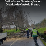 GNR de Castelo Branco efetua 13 detenções