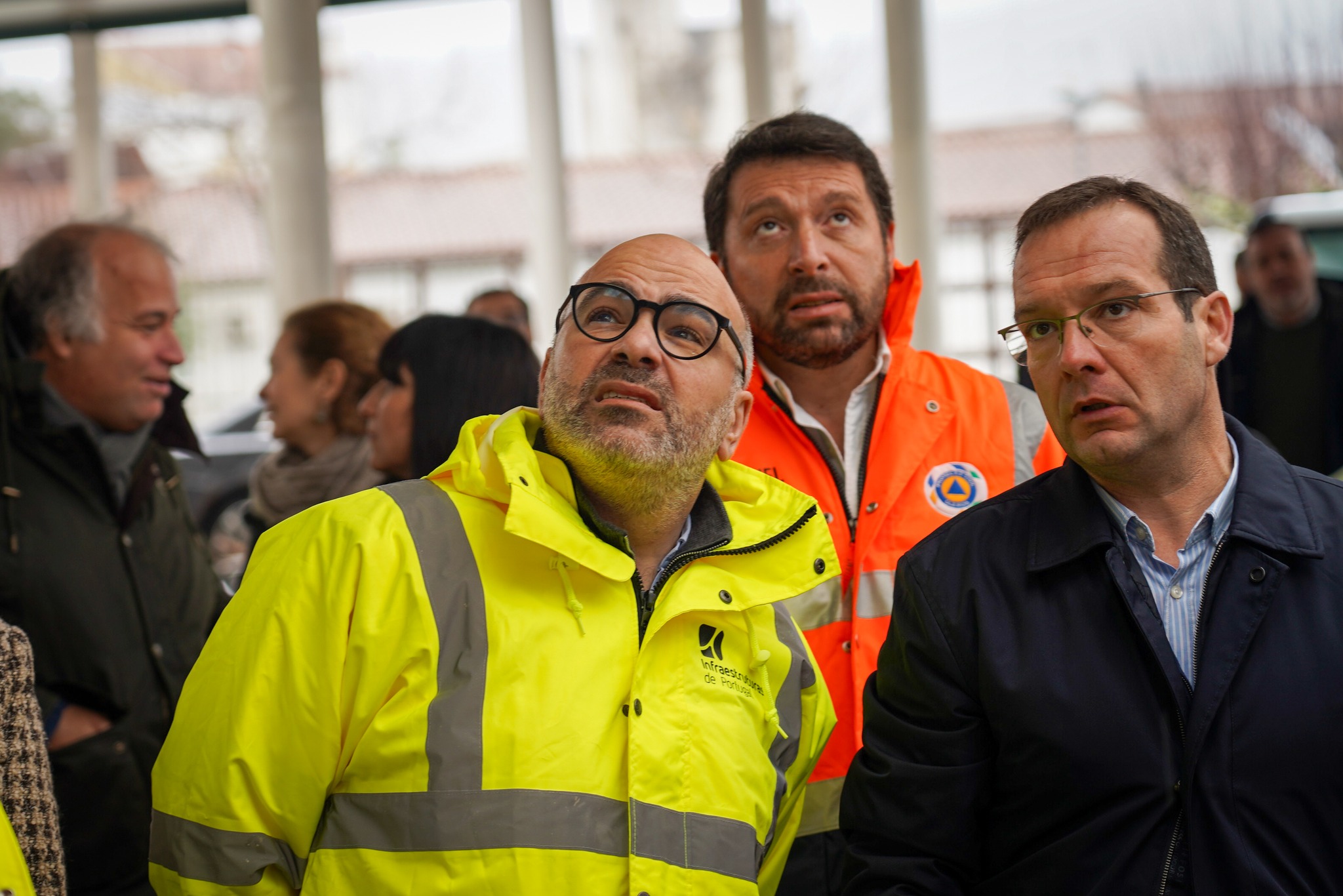 Ministro das Infraestruturas visita Oleiros para avaliar danos