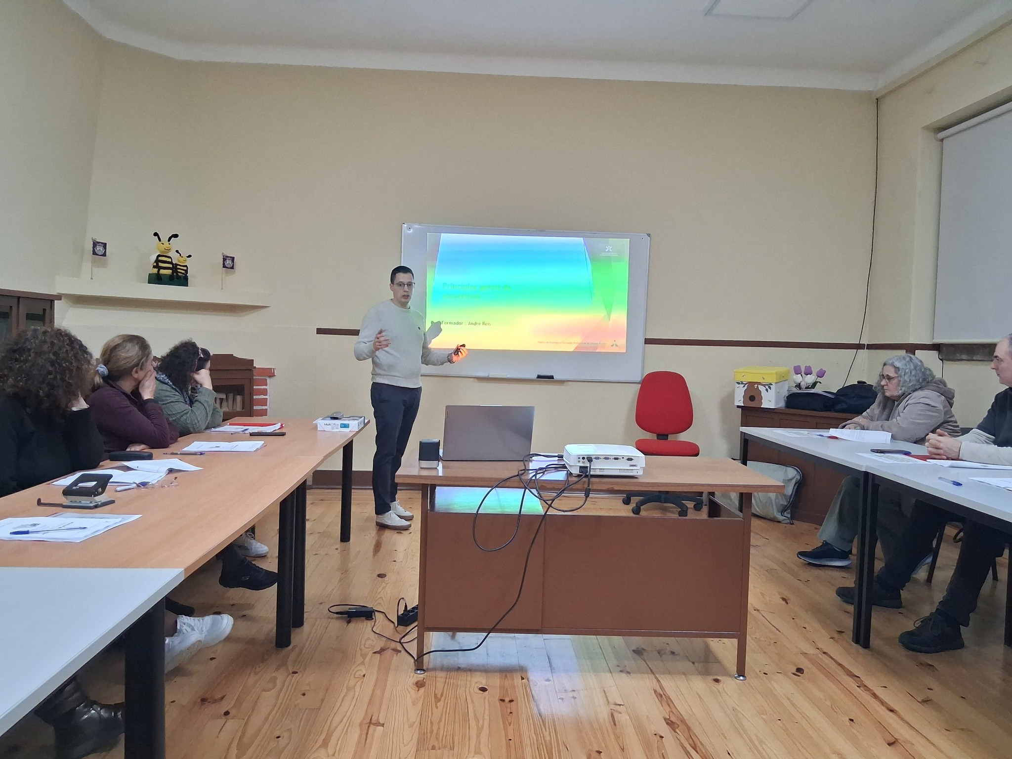 Freguesia de Enxames recebe formação em Primeiros Socorros