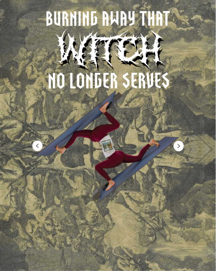 Performance “Burning Away That Witch No Longer Serves” provoca e desafia o público