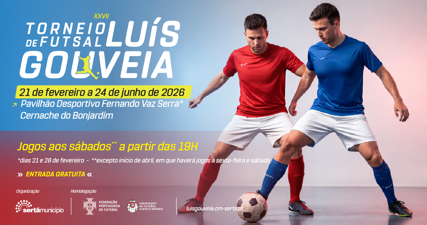 Torneio de Futsal Luís Gouveia arranca a 21 de fevereiro