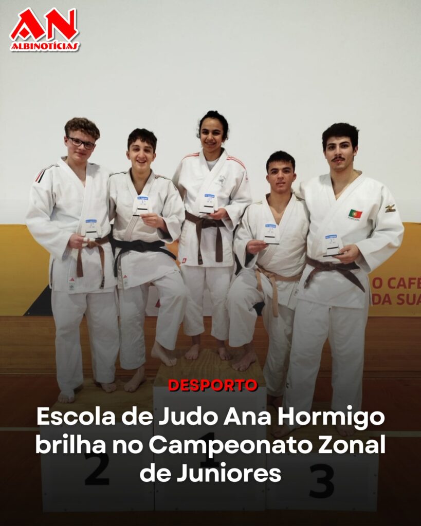 Escola de Judo Ana Hormigo brilha no Campeonato Zonal de Juniores