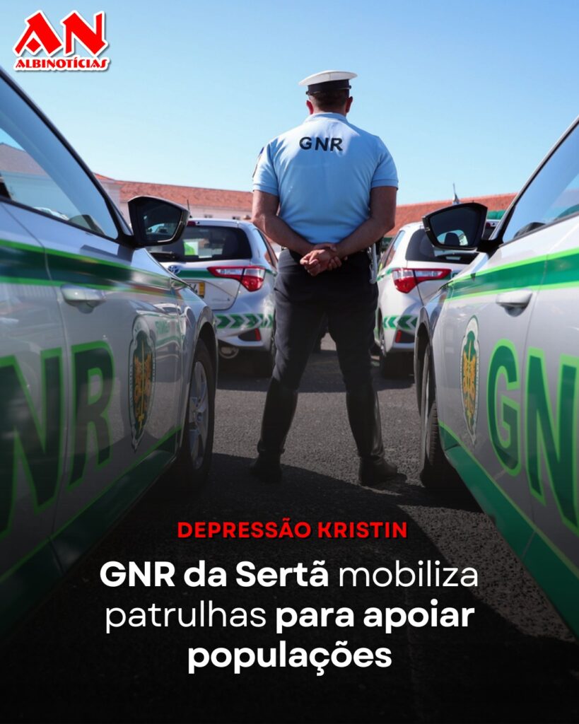 GNR da Sertã mobiliza patrulhas para apoiar populações sem energia e telecomunicações