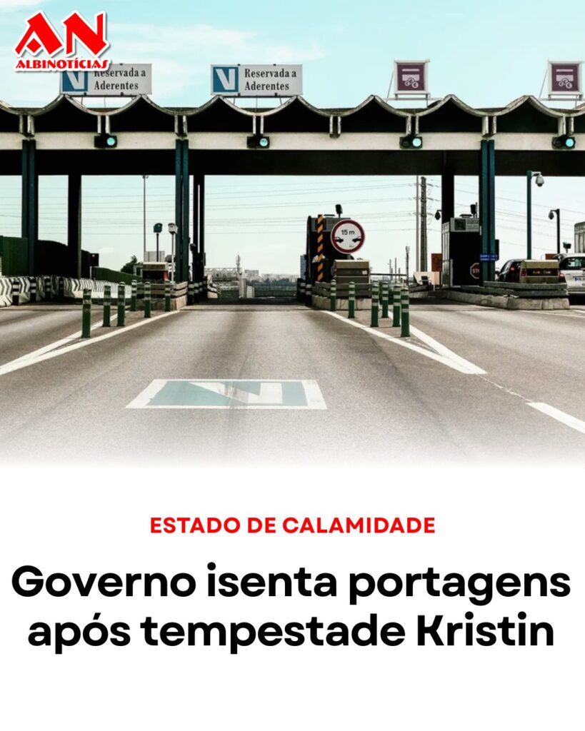 Governo isenta portagens após tempestade Kristin
