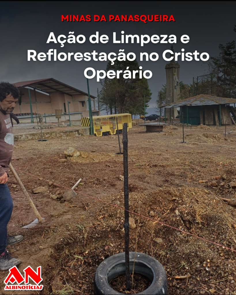 Ação de Limpeza e Reflorestação no Cristo Operário