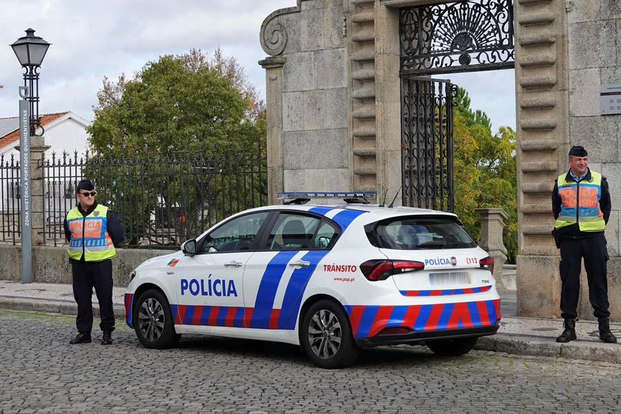 PSP de Castelo Branco fiscalizou 76 condutores e registou 10 acidentes numa semana