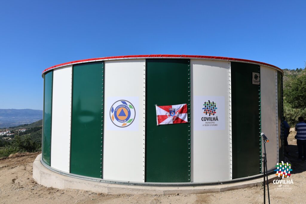 Covilhã inaugura novos reservatórios para reforço do combate a incêndios