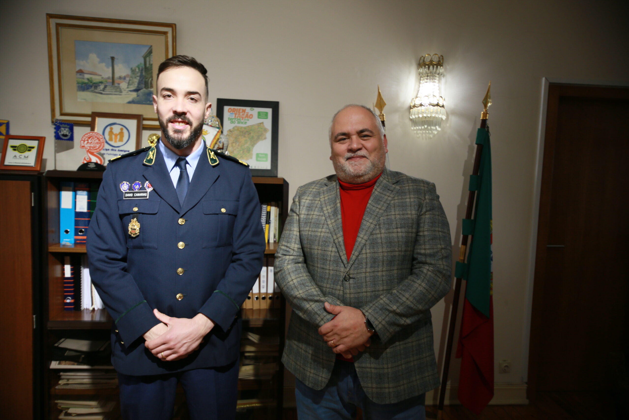 Novo Comandante da GNR é Recebido em Penamacor