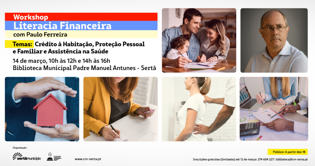 Sertã recebe ciclo de workshops de Literacia Financeira com Paulo Ferreira