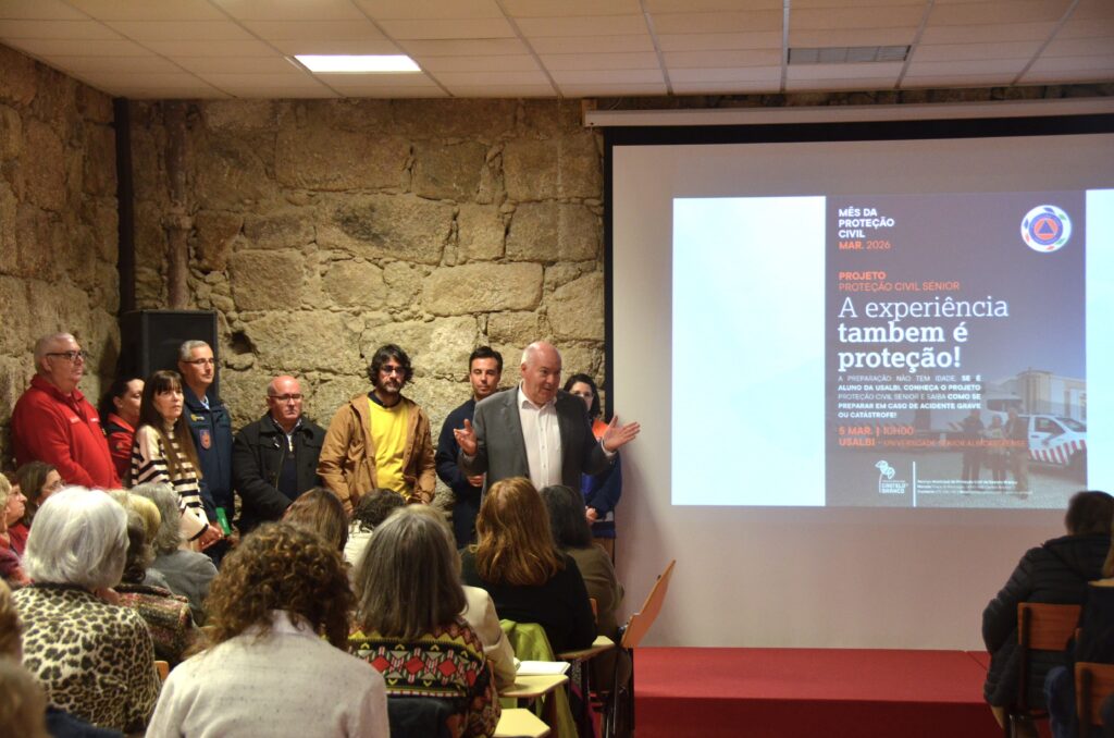 Castelo Branco lança projeto para preparar seniores para situações de emergência